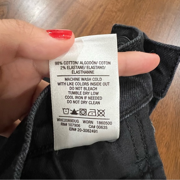 SALE! Hudson Remi Straight Cropped Jeans Size 26 - Picture 7 of 10